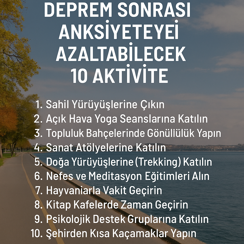 İstanbul'da Deprem Sonrası